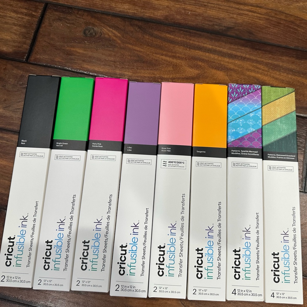 Cricut Infusible Ink Transfer Sheets - bundle